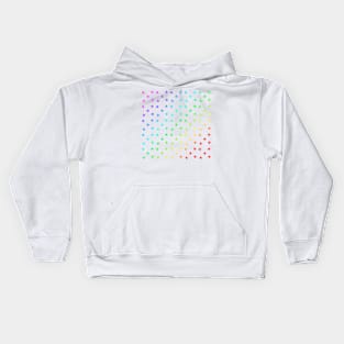 Rainbow Stars pattern Kids Hoodie